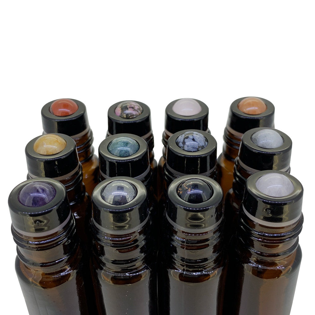 Gemstone Rollers For 10ml Roller Bottles (12-Pack)