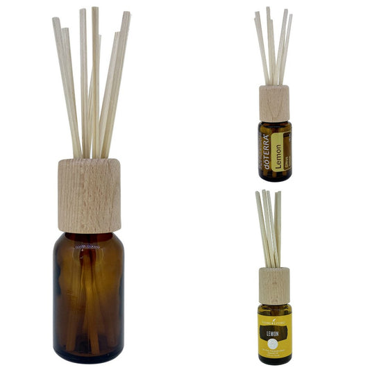 Wooden Reed Diffuser Fitment For Essential Oil Bottles