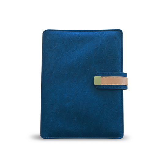 Navy Blue Content Management System Notebook Binder For Essential Oil Products From Got Oil Supplies