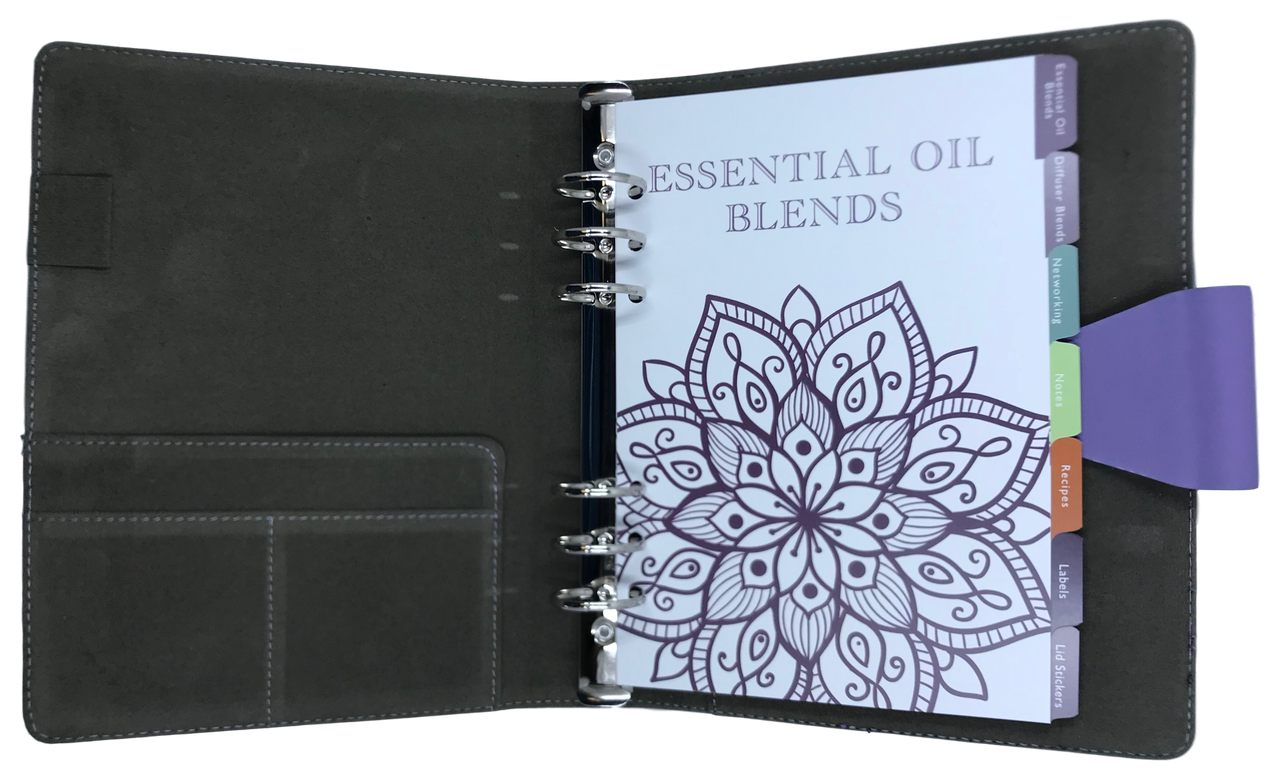 dōTERRA® Content Management System Notebook Binder For Essential Oil Supplies