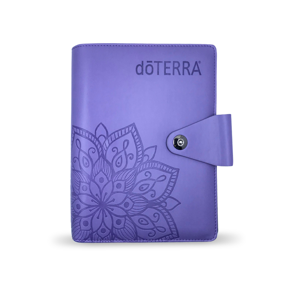 dōTERRA® Purple Content Management System Notebook Binder For Essential Oil Supplies