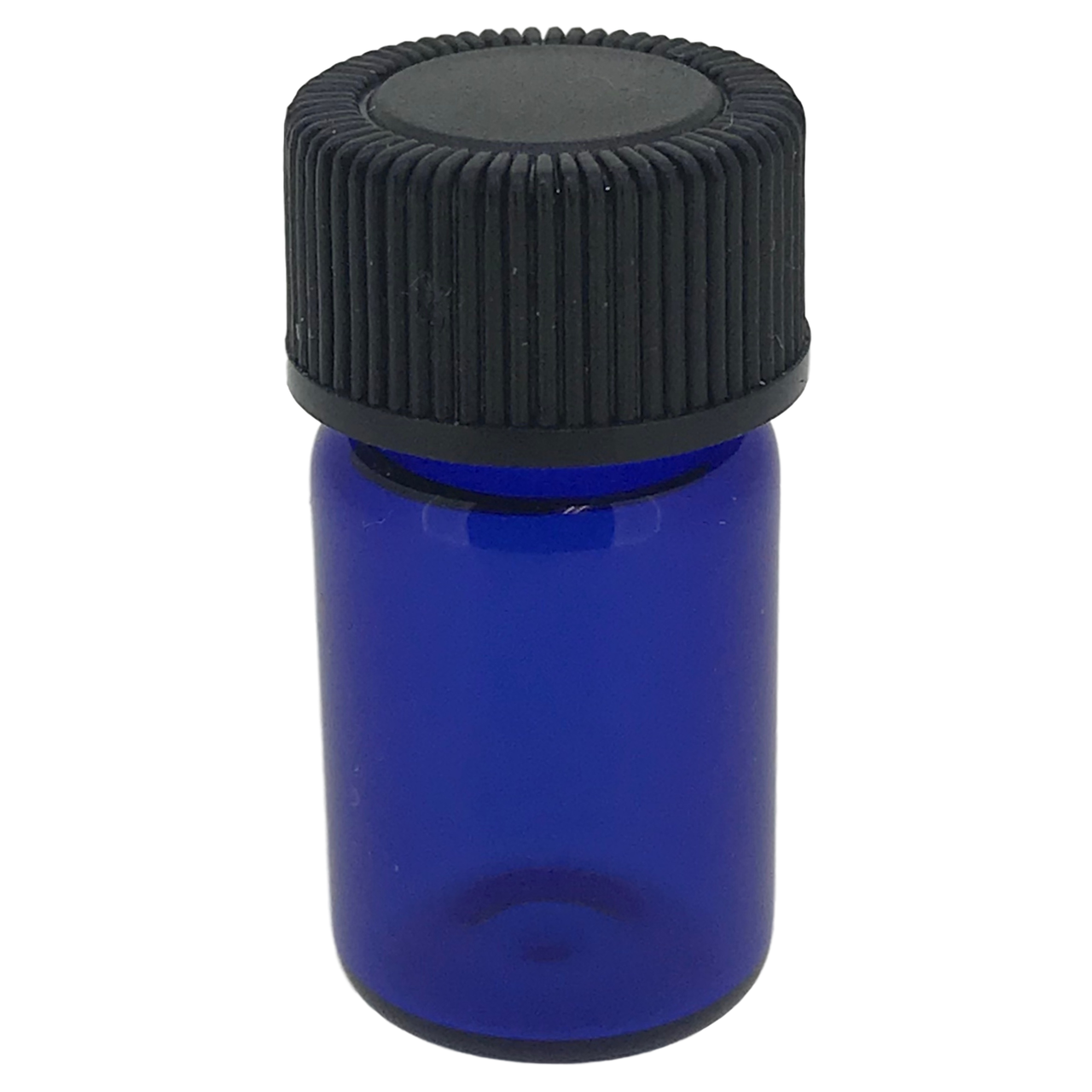 2 ml Blue Sample Bottles with Orifice Reducers and Caps (12-Pack)