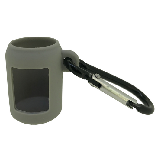 Gray Silicone Holder For 5ml Euro Bottles