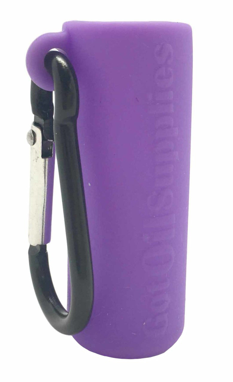 Purple Silicone Holder For 10ml Roller Bottles