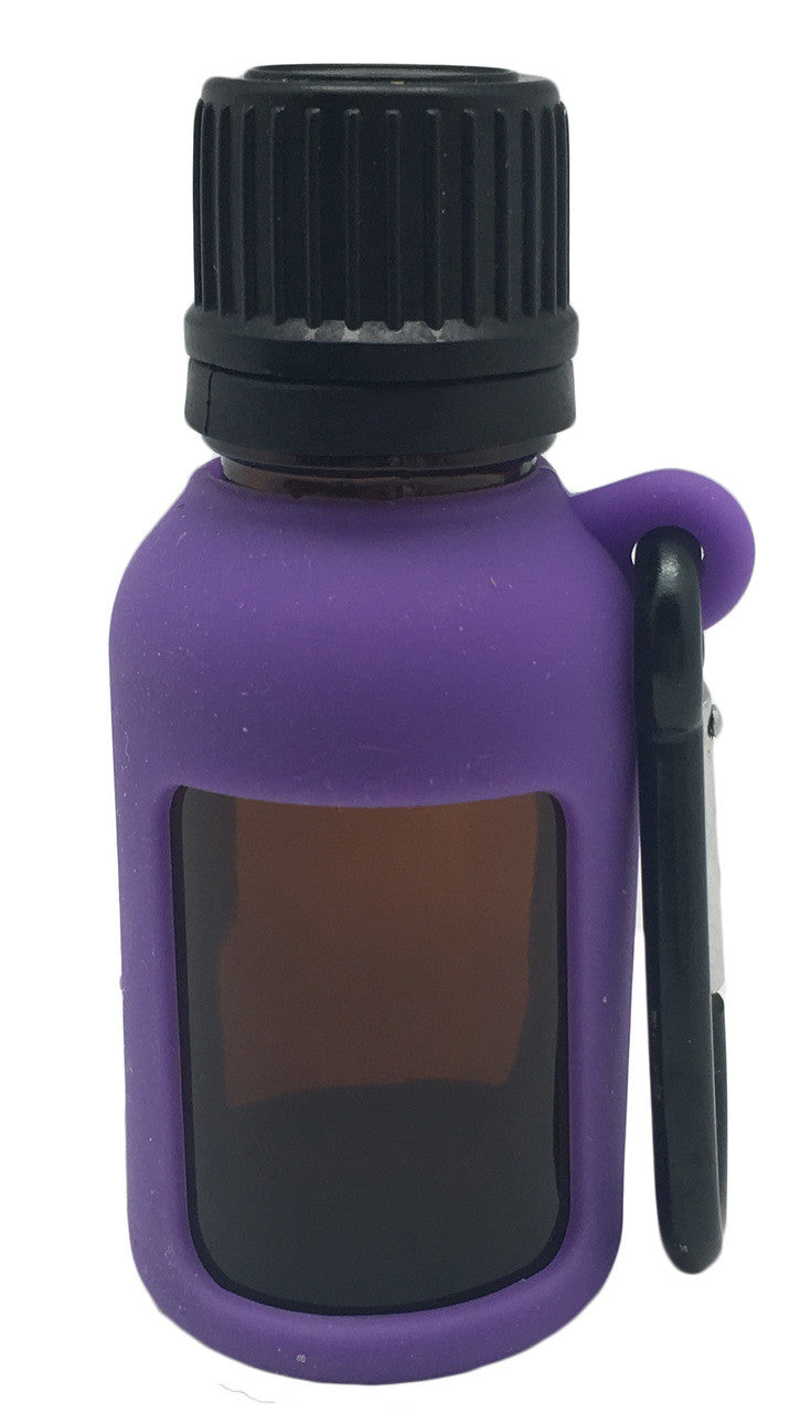 Purple Silicone Holder For 15ml Euro Bottles