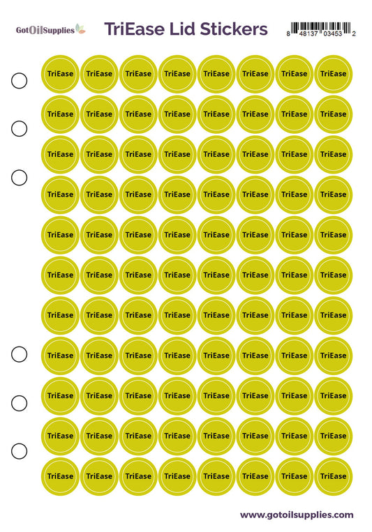 TriEase® dōTERRA® Lid Stickers