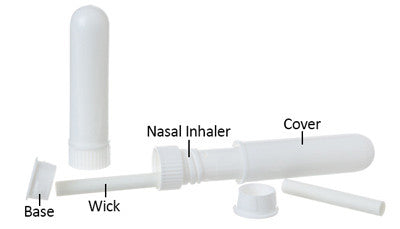 White Nasal Aroma Inhalers (12-Pack)
