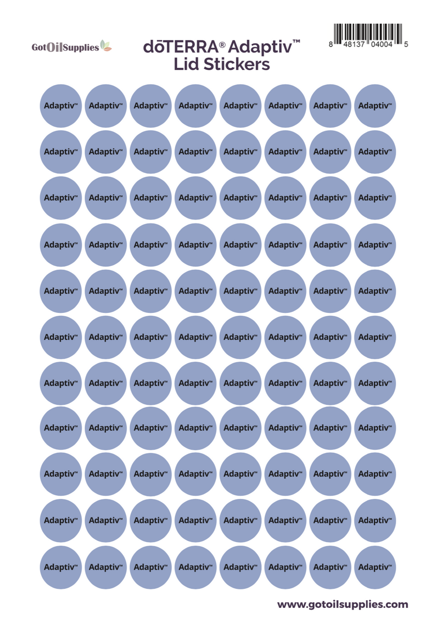 dōTERRA® Adaptiv™ Lid Stickers